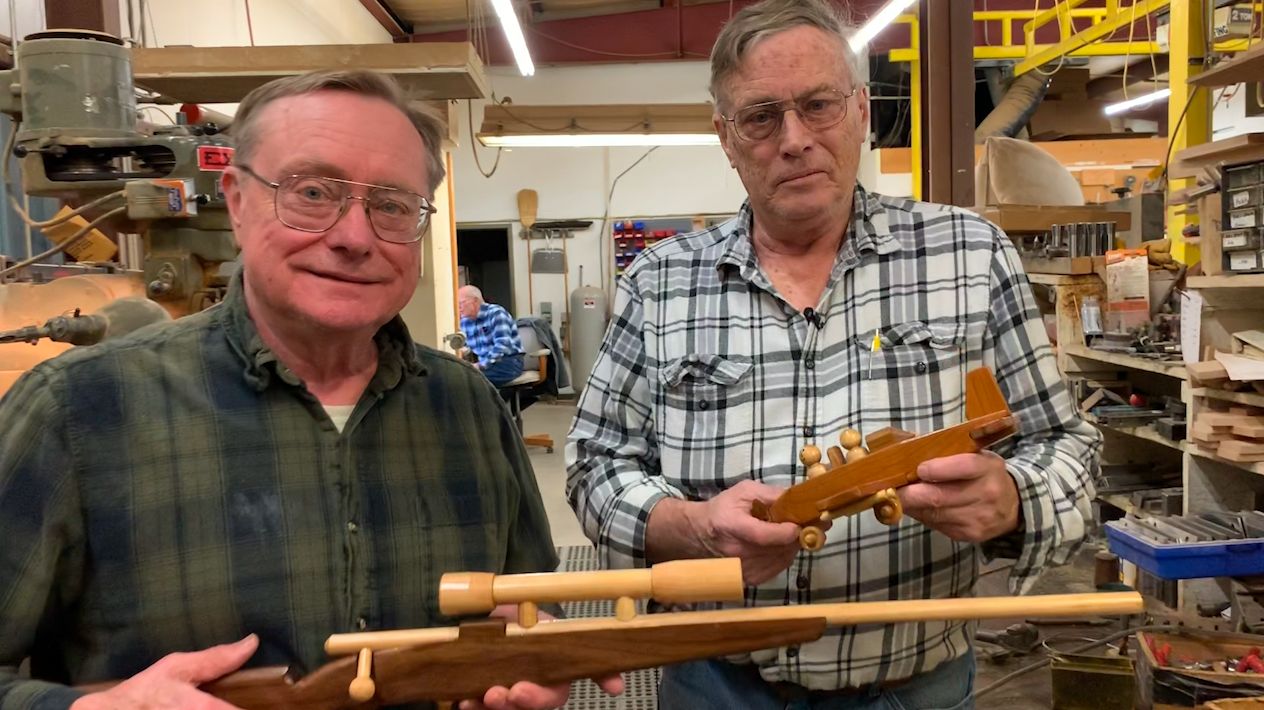 Wisconsin Wooden Toy Maker Carves Toys for Holidays